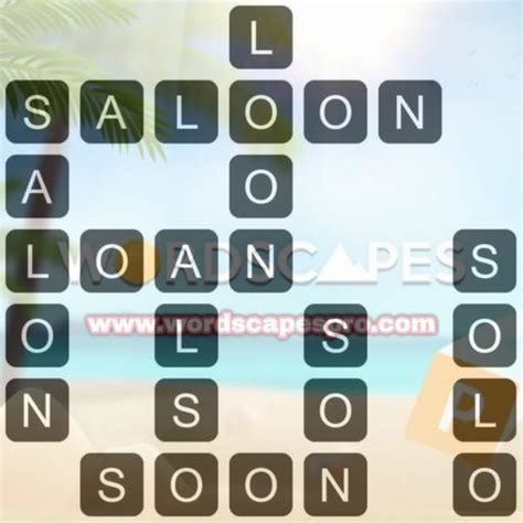 Wordscapes Level 345, Fjord 9 .